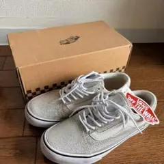 VANS OLD SKOOL DX シルバー 22cm