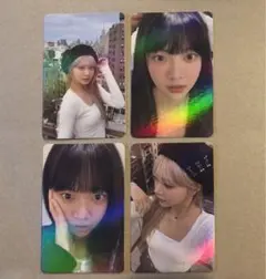 ホンウンチェ  虹光トレカ4枚セット Hong Eunchae 010