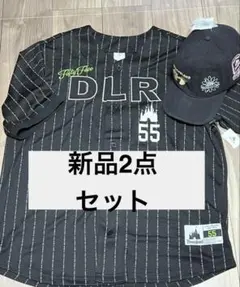 新品2点セット★海外　ディズニー　昨年販売デザイン　ベースボールシャツ　キャップ