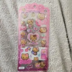 サンリオ　ドロップジュエリーシール　日焼けキティ