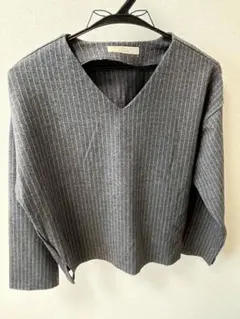 chocol raffine robe 長袖トップス グレー 秋服