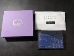 ラルコバレーノ×バーニーズ ニューヨーク×LEONコラボ クロコミニ
