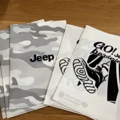Jeep クリアファイル 2種５枚セットのサムネイル