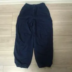 ユニクロ　ウォームイージーパンツ　デニム　130