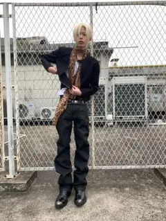 no E mosen noE y2k スタッズ スキニー パーカー ジャケット - メルカリ