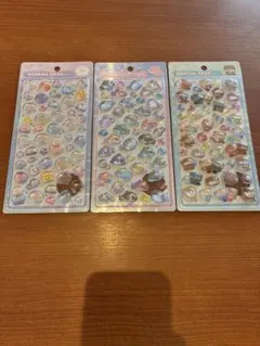 【正規品】ボンボンドロップシール　水族館限定　3枚セット
