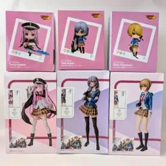 6点セット　ヘブンバーンズレッド 1/8スケールフィギュア でふぉるむぷらす