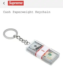 24FW Supreme Cash Paperweight Keychain &