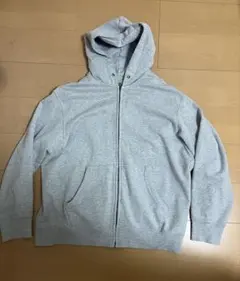 UNIQLO グレー フルジップパーカー 3XL