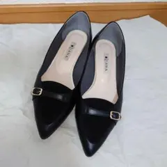 【美品✨️】DIANA フラットシューズ ポインテッドトゥ スエード 23.5