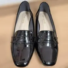 極美品✨foot IKS ローファー リボン ステッチ 黒 22.5 日本製 - メルカリ
