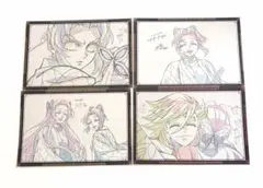 鬼滅の刃　おすそ分けポストカード　ダイニング　お楽しみくじ　胡蝶しのぶ8枚セット