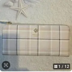 &chouett長財布　チェック　キラキラ　可愛いのサムネイル