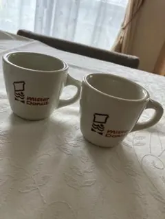 未使用❤️ヴィンテージ レア ミスド 非売品 マグカップ 1981年2個セット