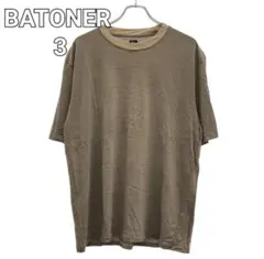 BATONER バトナー TROPICAL WOOL Tee ウールTシャツ 3のサムネイル