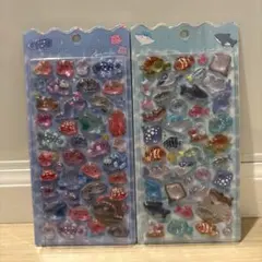 【希少　水族館限定】　クーリア正規品　ボンボンドロップシール　２枚セット