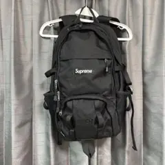 Supreme ブラック リュック・バックパック