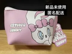 エスターバニー 三角ミニポーチ フェイス　ESTHER BUNNY ポーチ