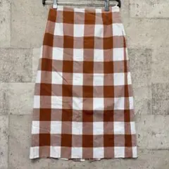 Té chichi TERRASSチェック柄タイトスカート Ｍのサムネイル