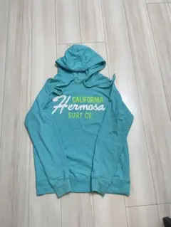 California Hermosa Surf Co. パーカー L/XL 水色