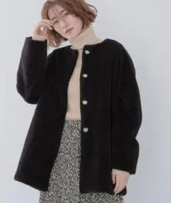 ボアコート フリースジャケット