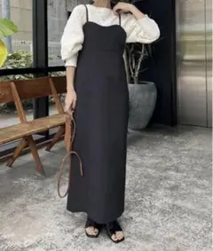 完売品！カプリシューレマージュ 新品、未使用！ビスチェ風キャミワンピース