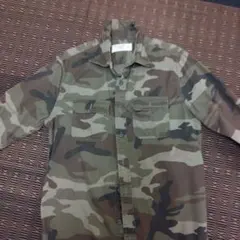 値下げ！美品！アバクロの迷彩シャツ。Sサイズ。