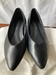 LE TALON ポイントテッド Vカットフラット