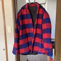 WHITELAND 赤青チェックジャケット