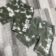 EDWIN カーキ迷彩 ハーフパンツ 80