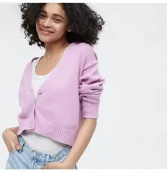 UNIQLO ウォッシャブルショートカーディガン