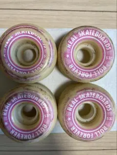 REAL SKATEBOARDS ウィール 53mm 4個セット