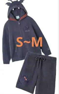 【ドラゴンクエスト】 パウダードラキーパーカ&ハーフパンツセット