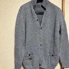 パパス　グレー系 ニットカーディガンのサムネイル