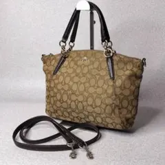 COACH Signature shoulder 2way y2k A4