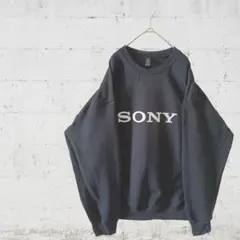 【XLサイズ】SONYスウェットトレーナー企業ロゴ90年代古着ヴィンテージ好きに