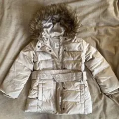 GAP KIDS ホワイト ダウンコート XS 110