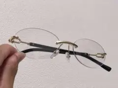 リムレス　メガネ　サングラス　韓国　y2k eyewear 男女兼用