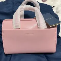 新品未使用COLE HAAN ピンク ハンドバッグ