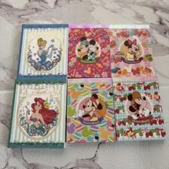 ディズニー　ミニー　アリエル　シンデレラ　メモ帳　平成レトロ　新品