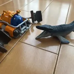 ジュラシックワールド モササウルス 潜水艇 フィギュアのサムネイル