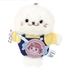 しろたん 不二家 ペコちゃん コラボ しろたんぽてぽてマスコットキーホルダーのサムネイル