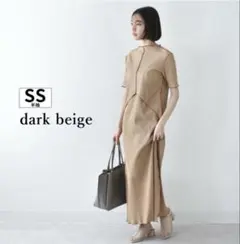 【美品】pearls 授乳　マタニティ　リブワンピース