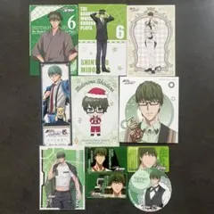 Kuroko의 농구 미도리 마타로 엽서 컬러 종이 스티커 코스터 묶음 판매