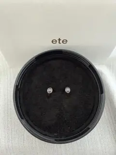 ete エテ　ナチュラルストーンイヤリング