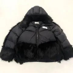 Sacai×Nike ファー付きダウンジャケット NIKE×sacai/ナイキ×サカイ】2020AW発売モデル ファーダウン
