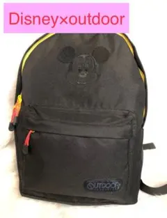 【超美品】Disney outdoor ミッキーマウス リュック　バックパックのサムネイル