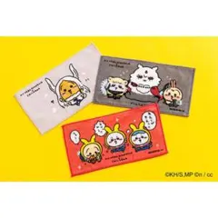 【新品未使用】ちいかわ ヒロアカ 3枚セットタオル (2023年発売)