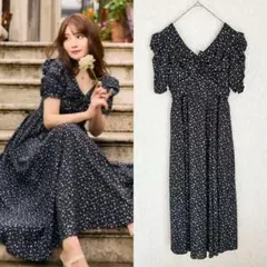 Her lip to ♡ Lauris Chiffon Long Dress - メルカリ