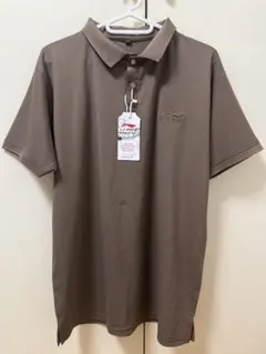 ブラウン ポロシャツ 未使用タグ付き